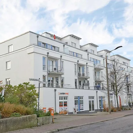 アパート Residenz Bel Vital In - Wg28 Mit Kleinem Meerblick Und Balkon