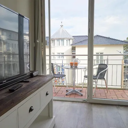 Residenz Bel Vital In - Wg28 Mit Kleinem Meerblick Und Balkon Binz