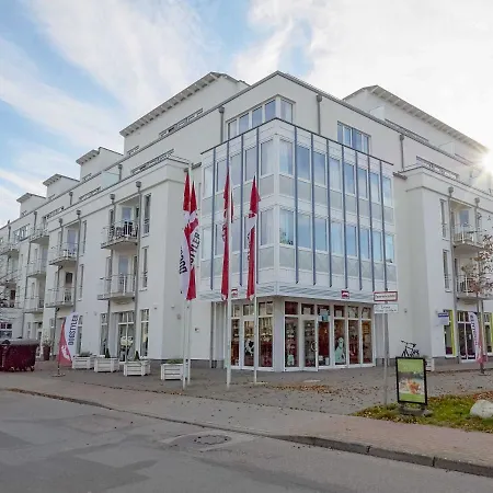 Appartement Residenz Bel Vital In - Wg28 Mit Kleinem Meerblick Und Balkon Binz