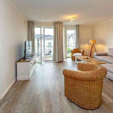 Residenz Bel Vital In - Wg28 Mit Kleinem Meerblick Und Balkon ビンツ