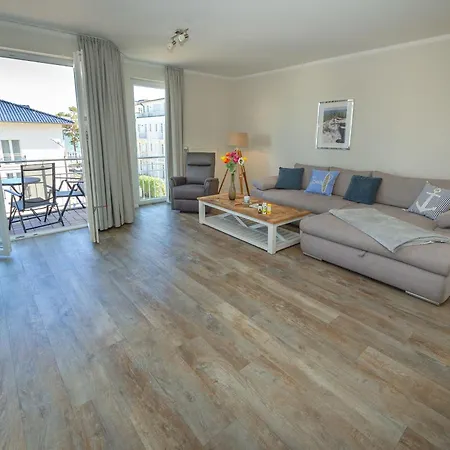 Apartmán Residenz Bel Vital In - Wg28 Mit Kleinem Meerblick Und Balkon
