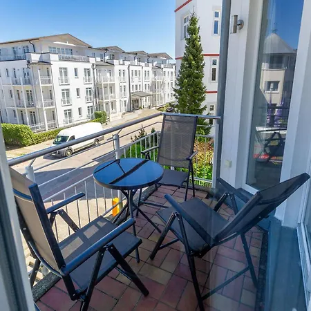 아파트 Residenz Bel Vital In - Wg28 Mit Kleinem Meerblick Und Balkon