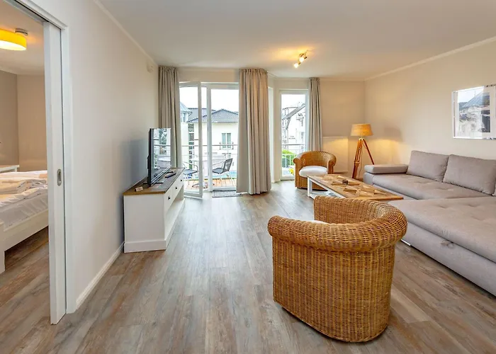 Residenz Bel Vital In - Wg28 Mit Kleinem Meerblick Und Balkon Binz