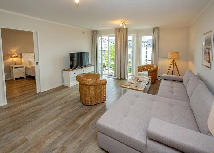 Apartment Residenz Bel Vital In - Wg28 Mit Kleinem Meerblick Und Balkon